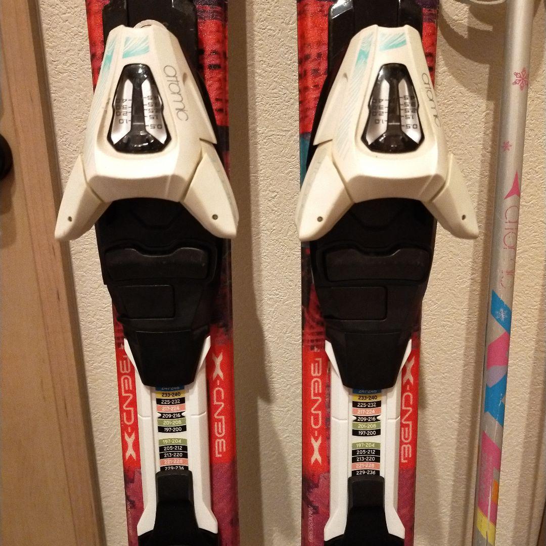 アトミック❤スキー4点セット　板110　靴17〜20cm