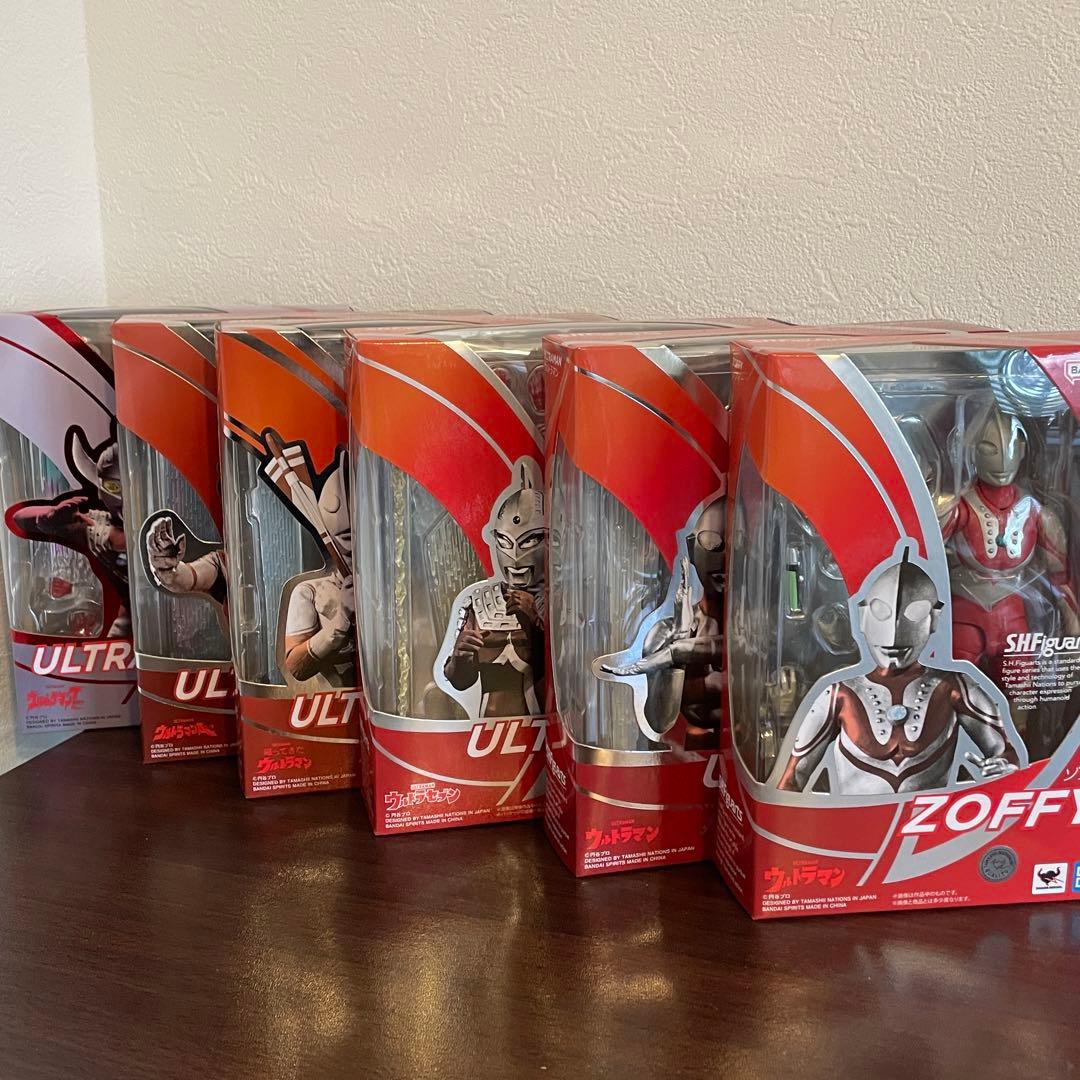 SHFiguarts ウルトラマン ウルトラ6兄弟セット ブラザーズマント ×６