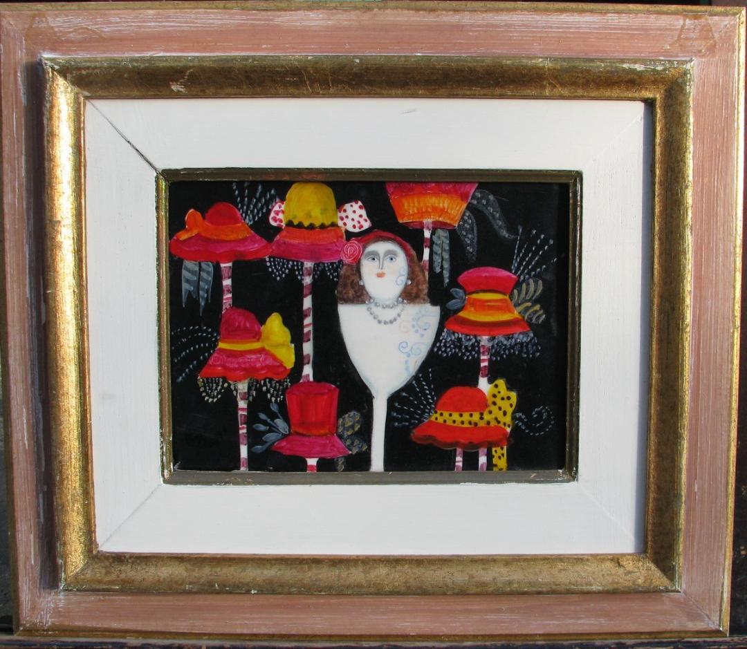 Simonetta Carpini,1号大、油彩,画廊保証書