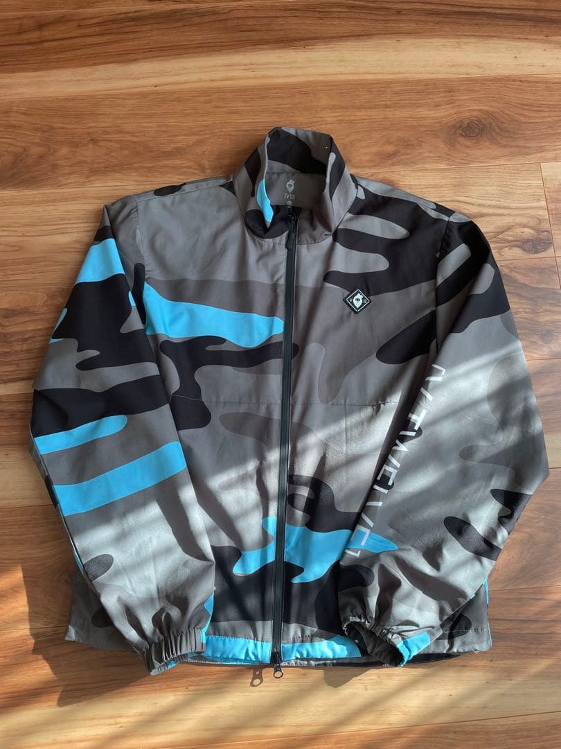 IV12 迷彩柄 フルジップナイロンジャケット　良品
