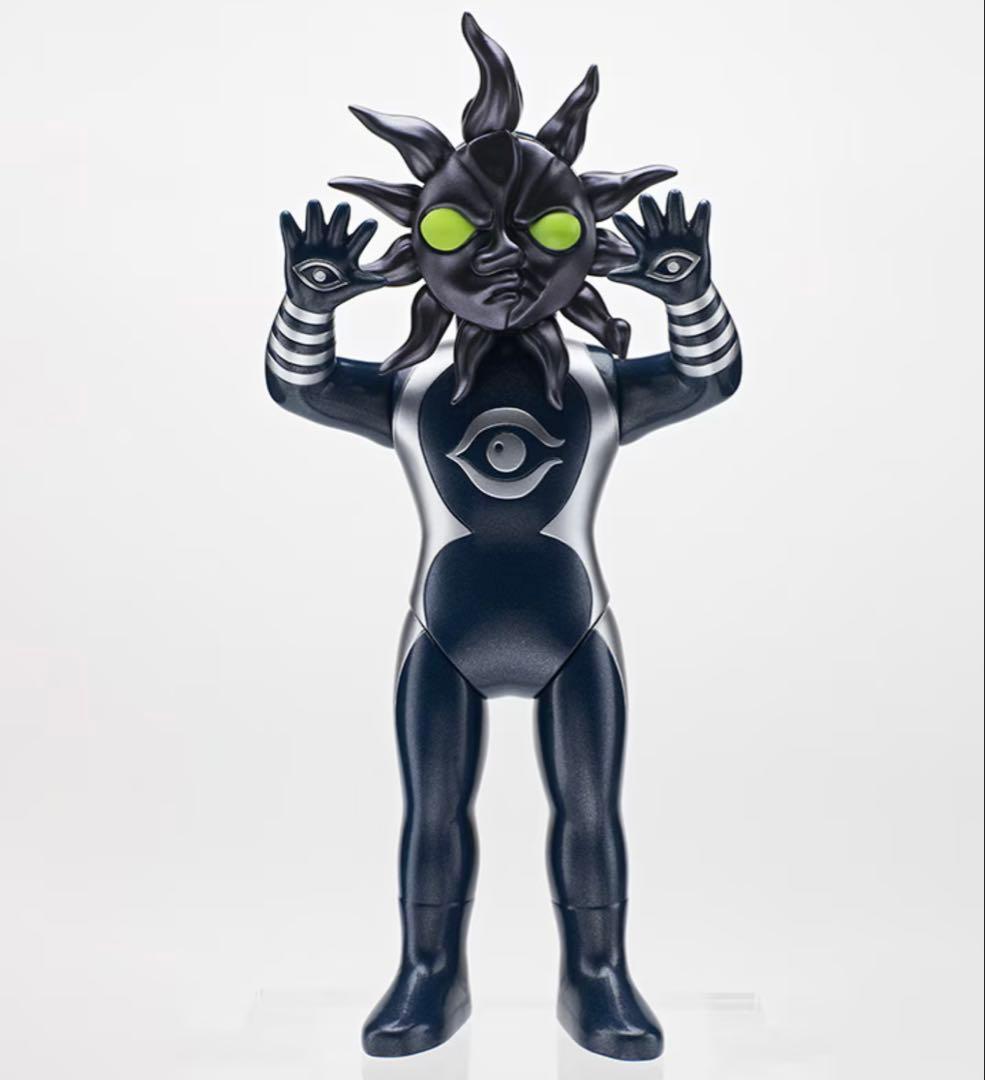 超復刻版ブラックタローマンソフビ人形ソフトビニール太陽の塔岡本太郎ニューエラ近鉄