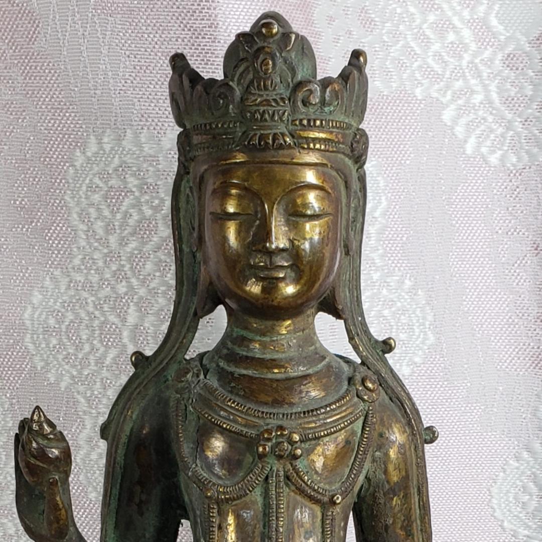 ◆『金銅薬師如来立像 新羅仏』仏像◆検）天平仏 飛鳥仏 百済仏 空海 千利休