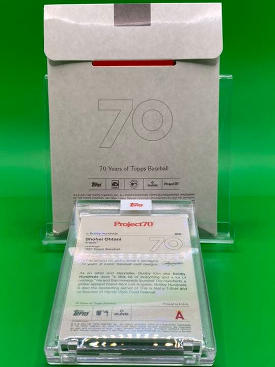 大谷翔平ToppsProject70カード650-ボビー・ハンドレッズ