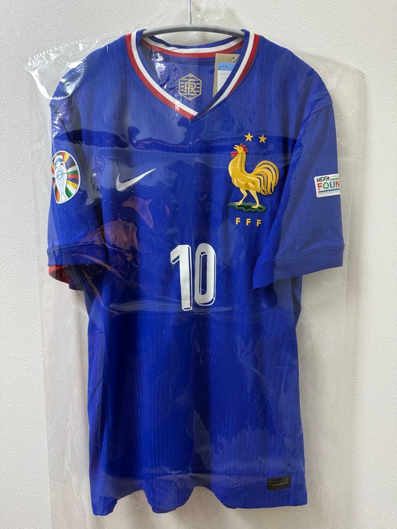 ムバッペ　ユニフォーム　フランス代表　オーセン　ユーロ2024（H）