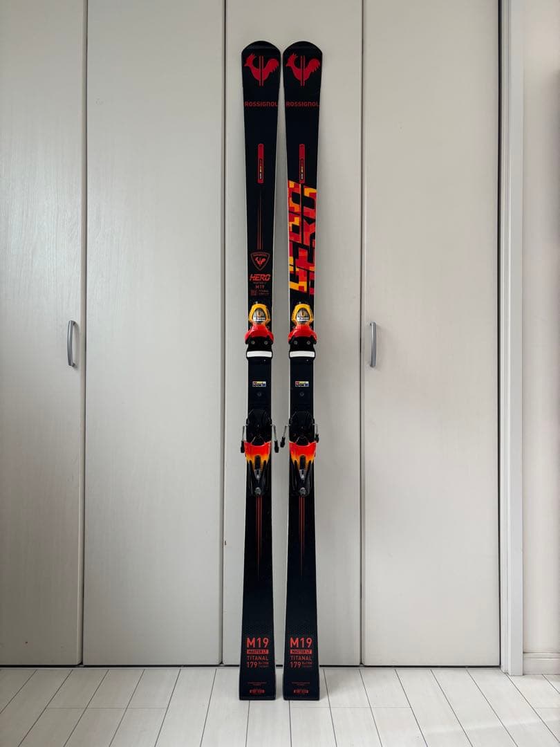 【美品】ROSSIGNOL HERO MASTER LT 179cm