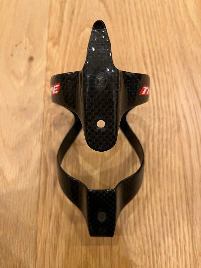 TIME カーボンボトルケージ ブラック