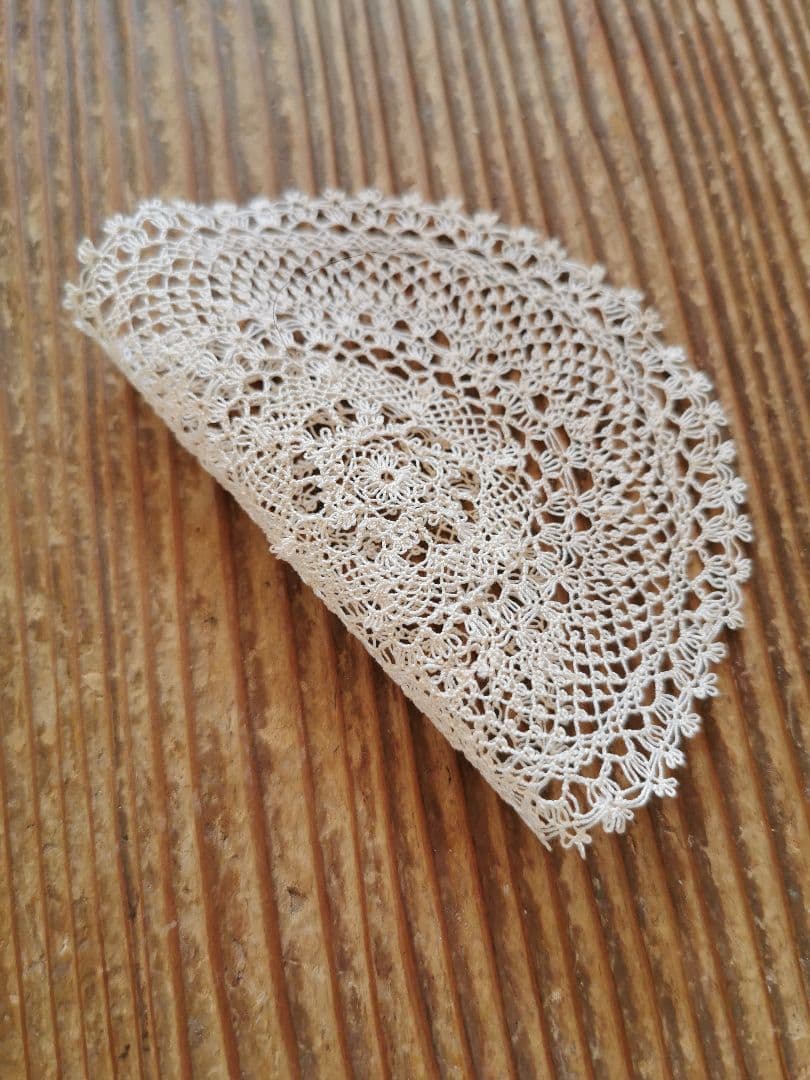 アンティーク アルメニア or タティングレース プチドイリー 花型/星型 細雪