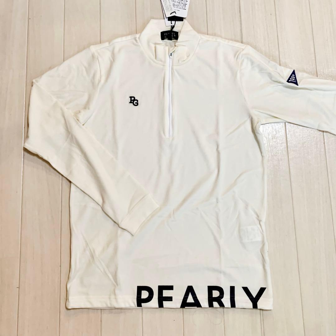 新品■19,800円【パーリーゲイツ】メンズ　長袖　ハーフジップ ウェア 4/M