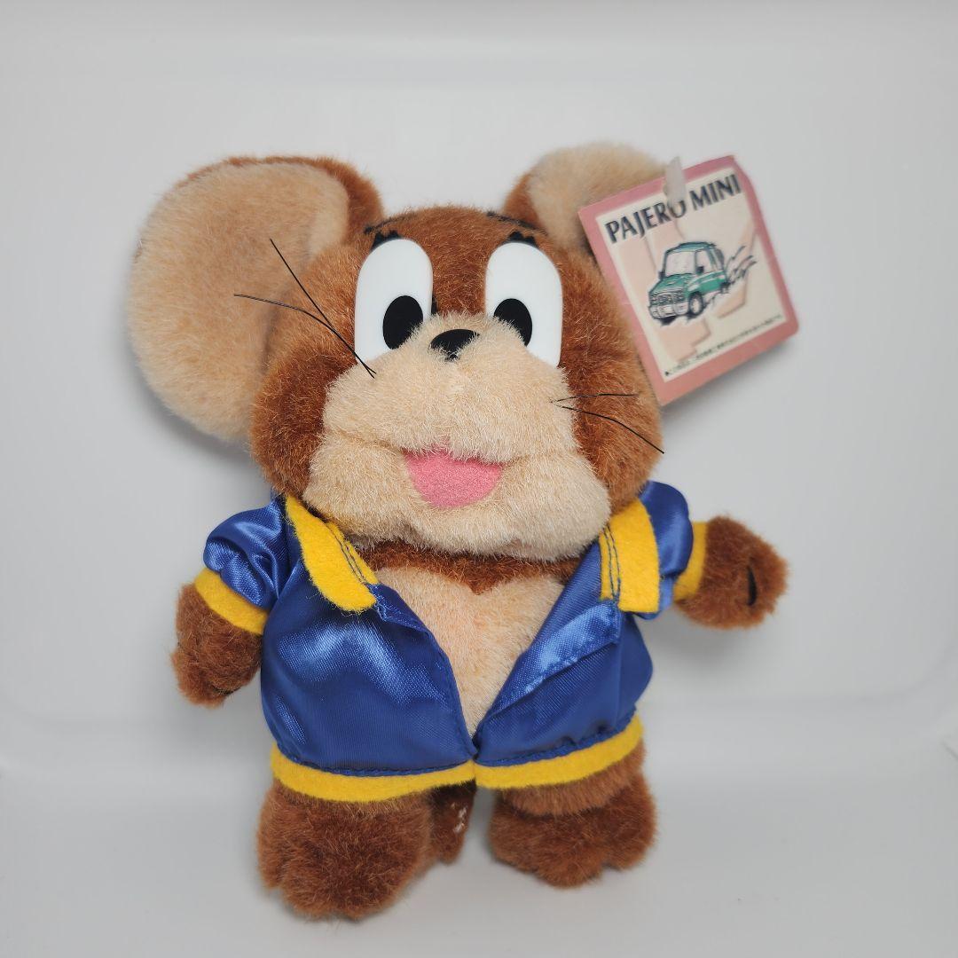 非売品　トムとジェリー　ジェリー　パジェロミニ　ぬいぐるみ　当時物