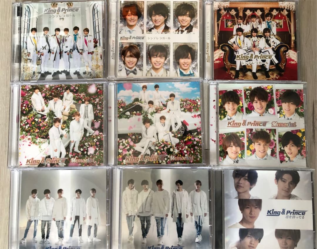 【送料込】King&Princeシングルアルバム39枚(Mr.5ティアラ盤含む)