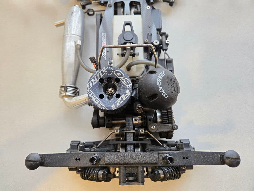 IF18 インフィニティ ラジコン エンジンカー 1/8 メカ プロポ オマケ