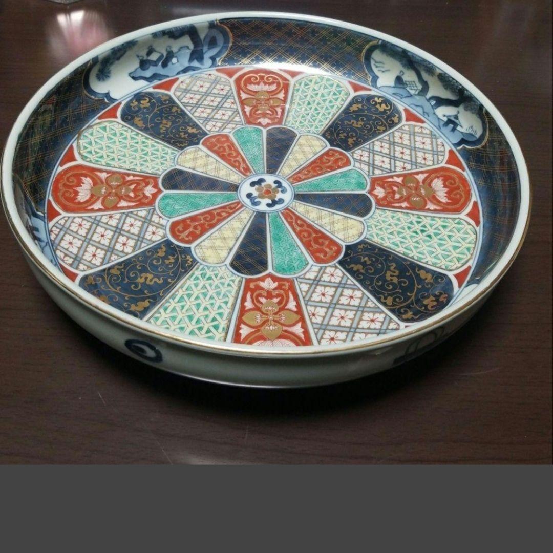 古伊万里　鉢　富貴春長　レアな柄　口径28 古伊万里 赤絵 色絵