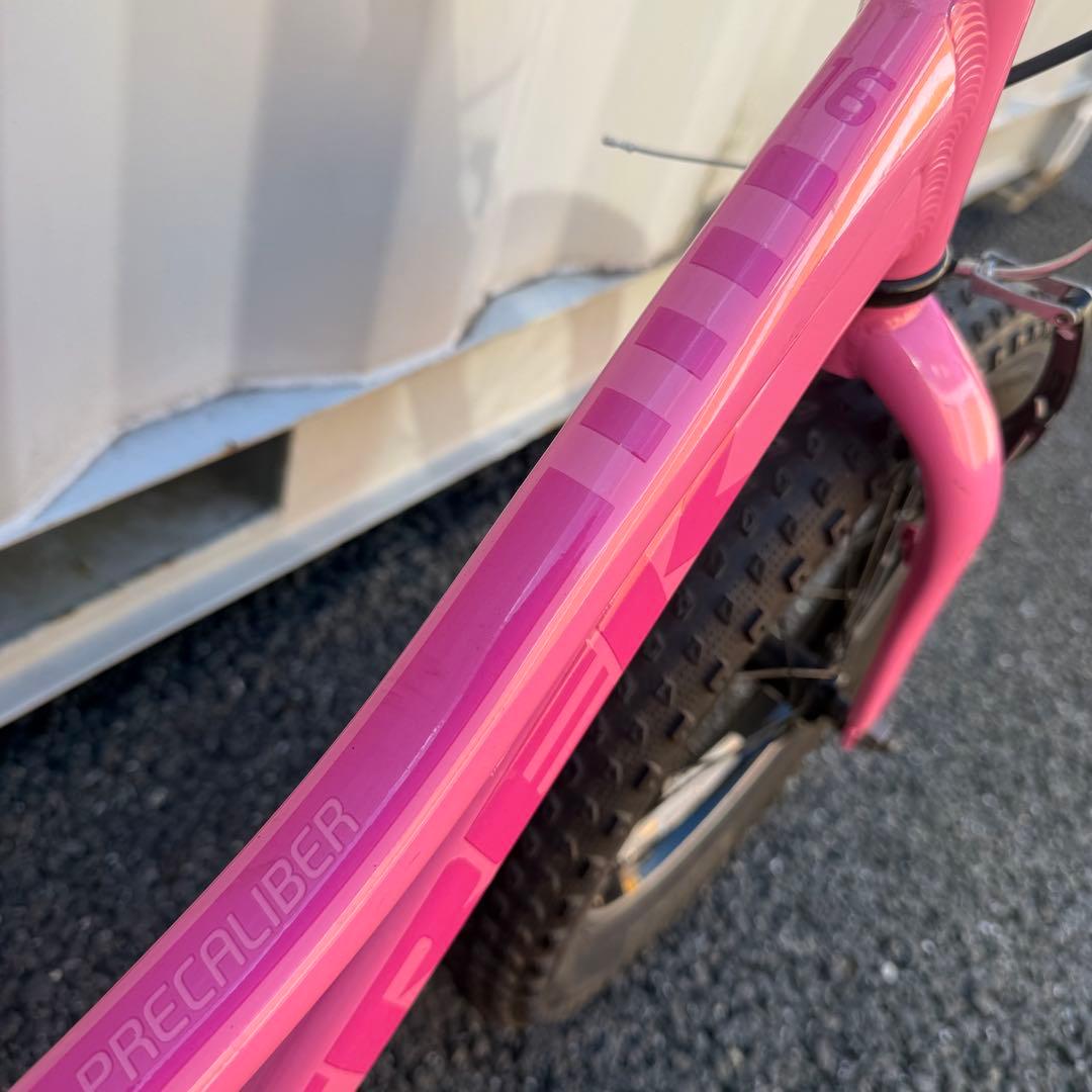 子供用自転車 16インチ 身長99-117cm Precaliber ピンク