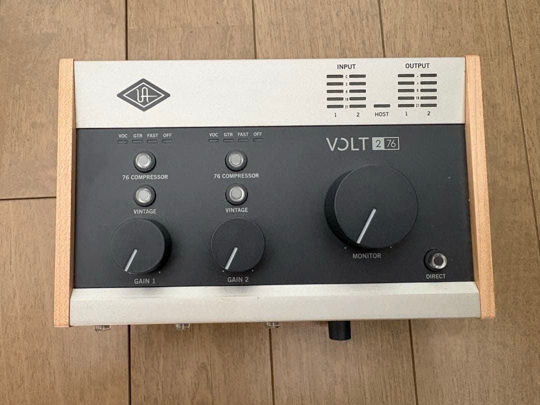 UniversalAudio Volt276 オーディオインターフェース