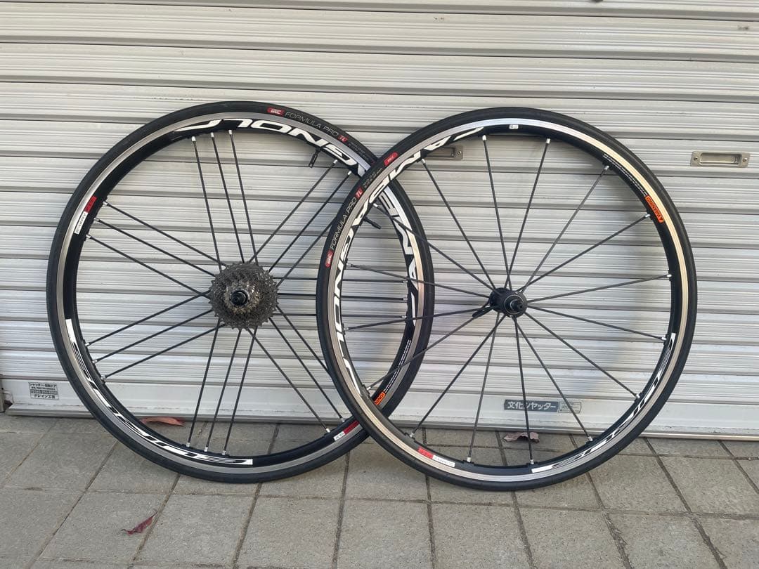 Campagnolo EURUS C15前後ホイール（DURAスプロケ付）