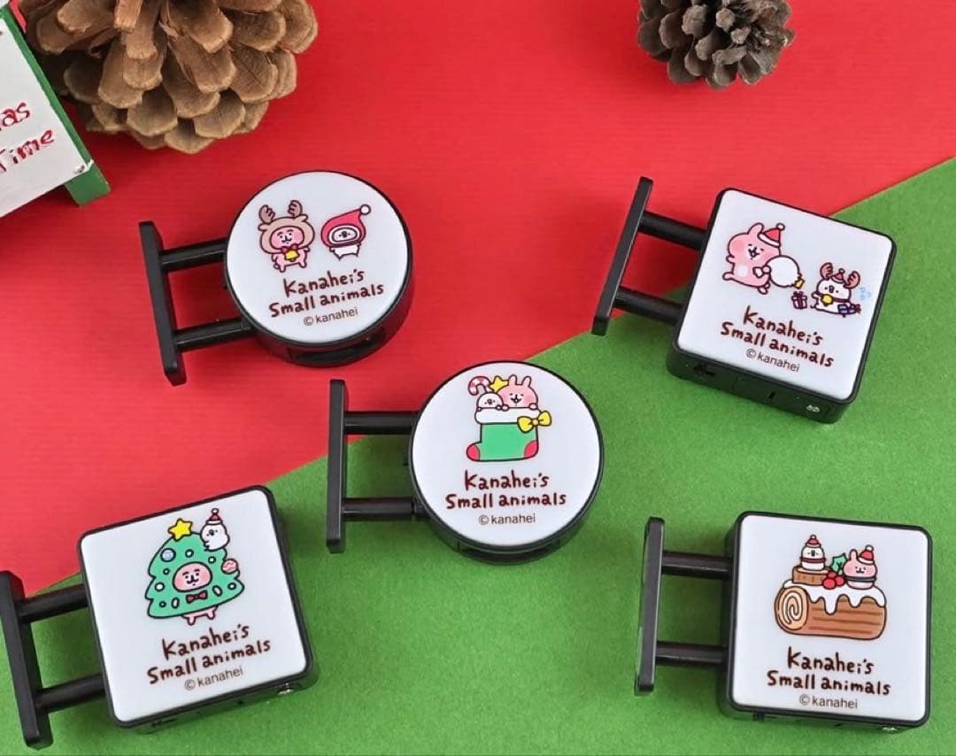 台湾限定　カナヘイ　LED両面小箱用マグネット　9個セット 新品　限定品