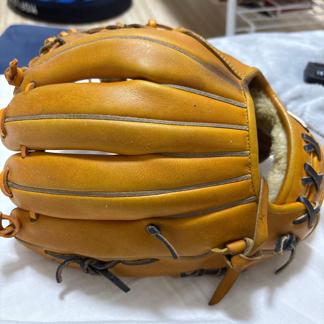 ミズノ　グローバルエリート　公式用内野手グローブ