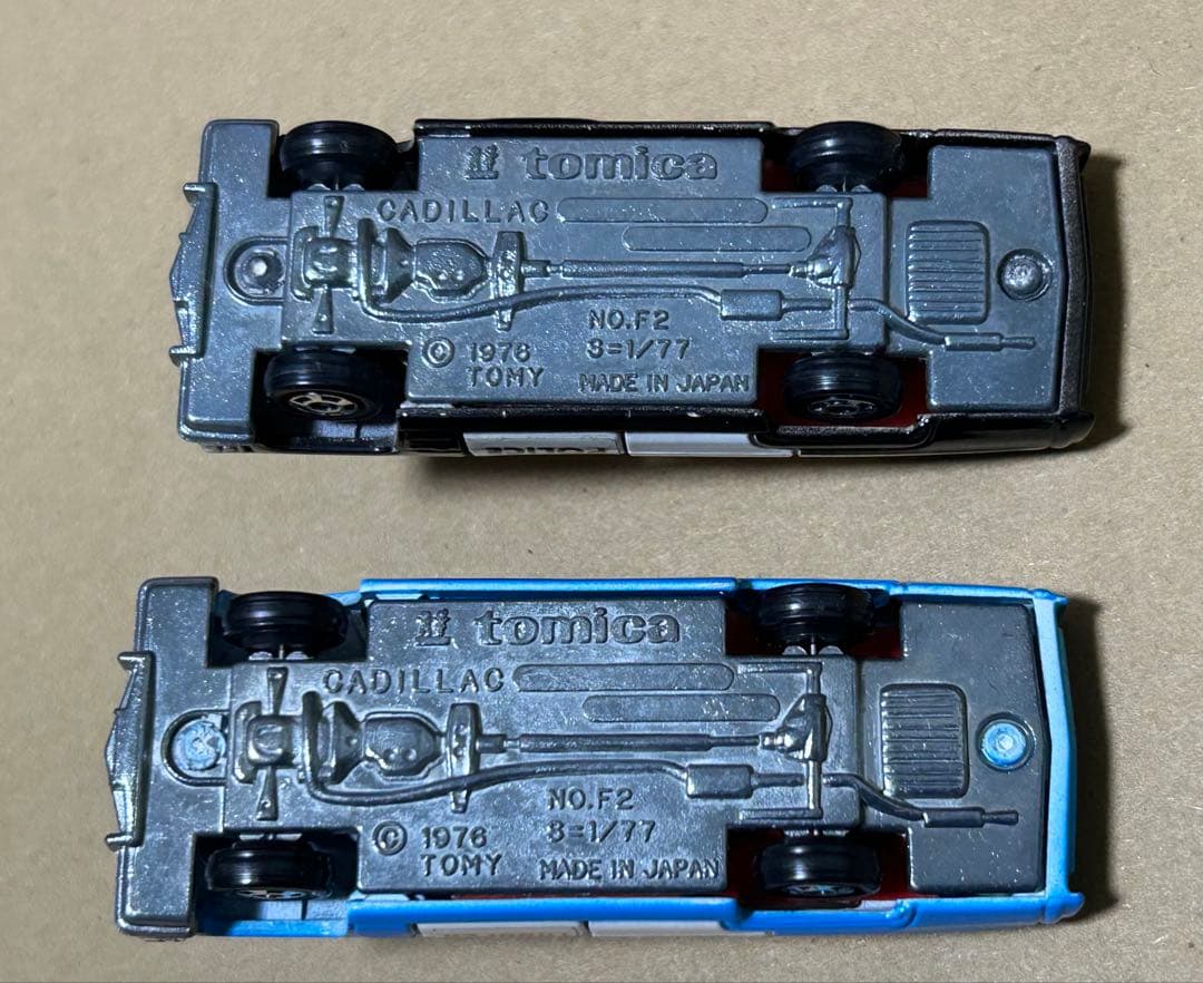 日本製 トミカ キャデラック ポリスカー 2台セット