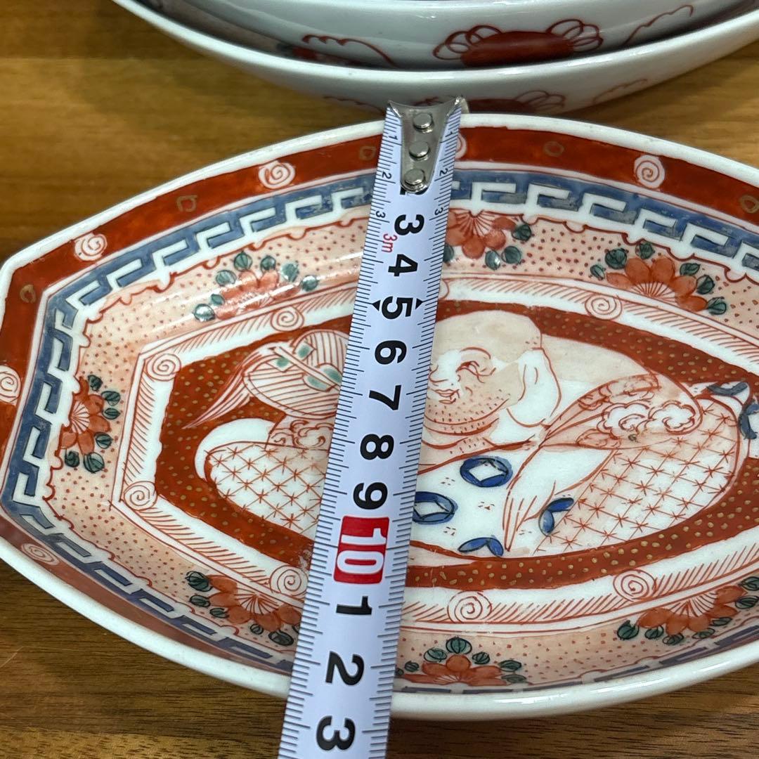 江戸時代　古伊万里　長皿　５枚