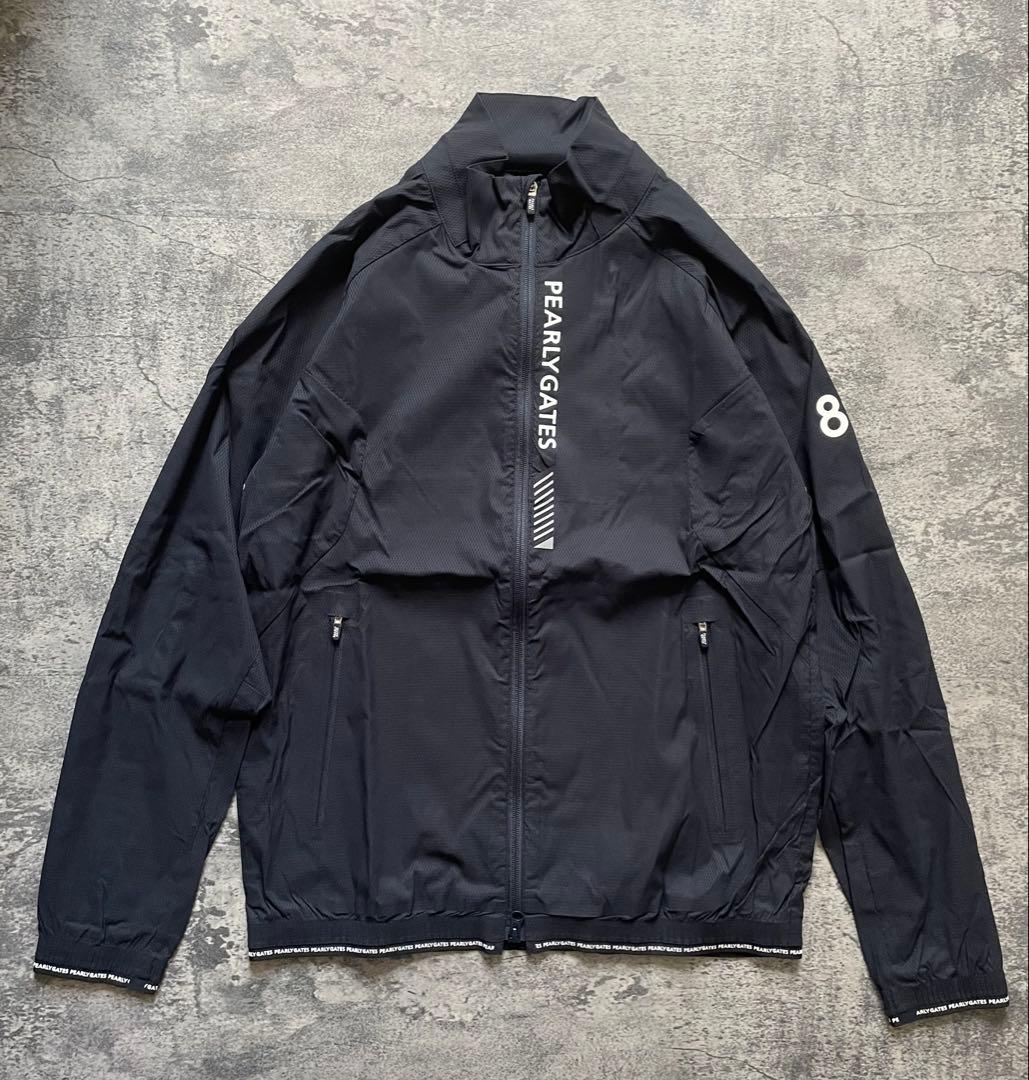 【参44,000円】パーリーゲイツ エアシャット ジャケット ダイヤドビー柄 4