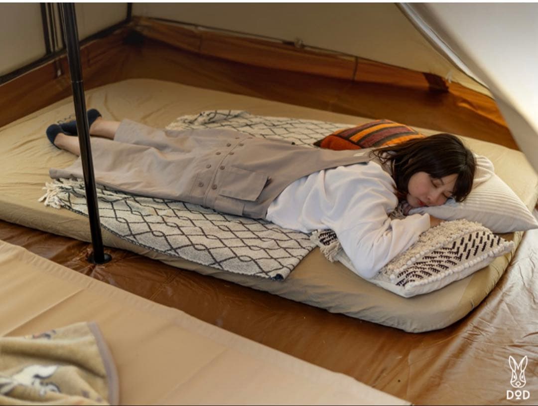 DOD ソトネノキワミ L ベージュ インフレーターマット