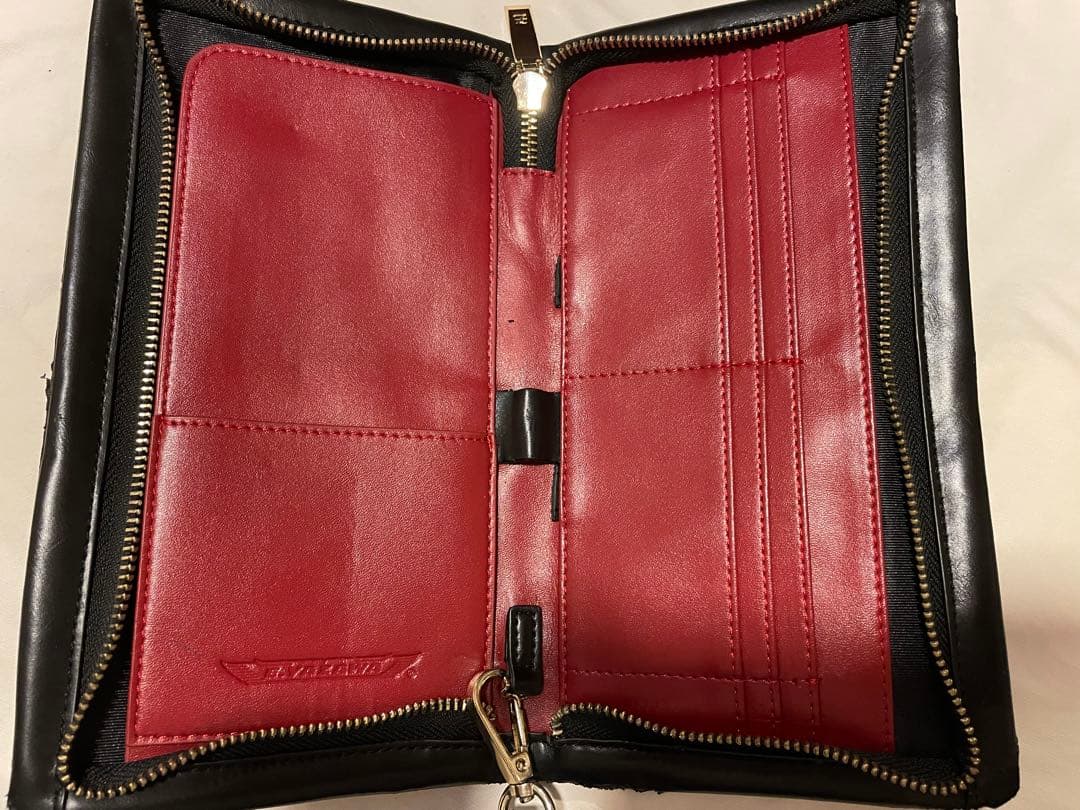 【特価】矢沢永吉 バッグレザー（ロゴ/羽ロゴ） クラッチバッグ