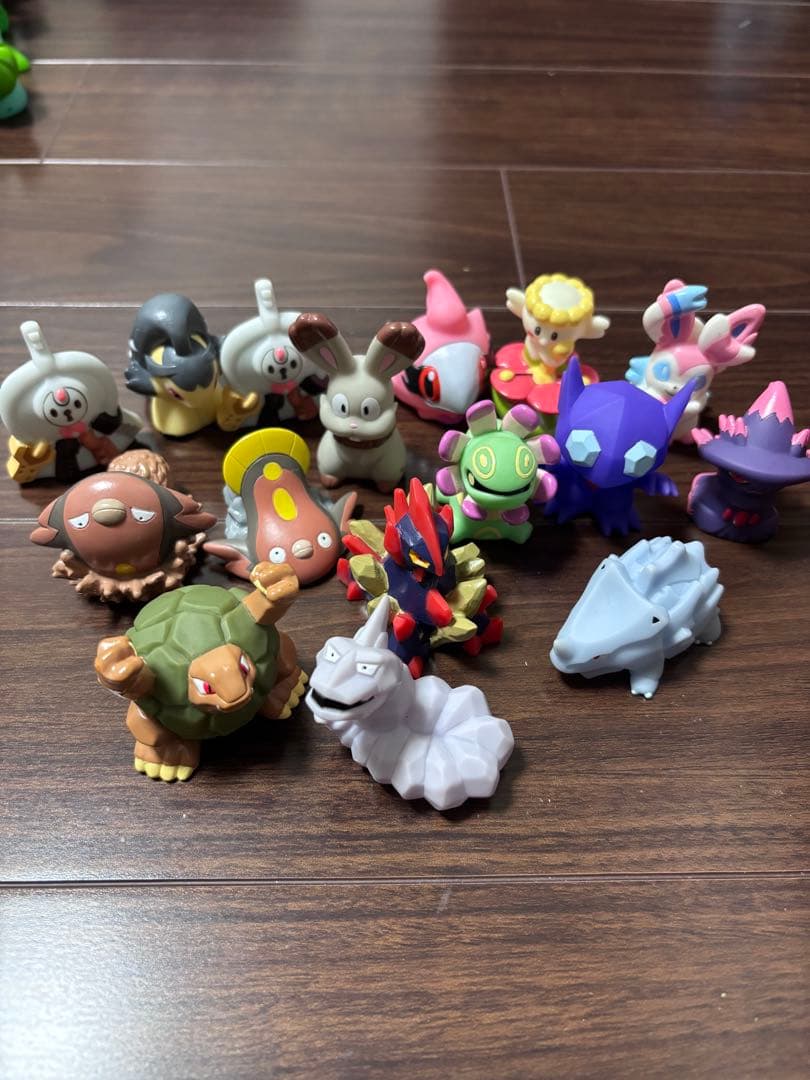 ポケモン指人形約223体セット+モンコレセット