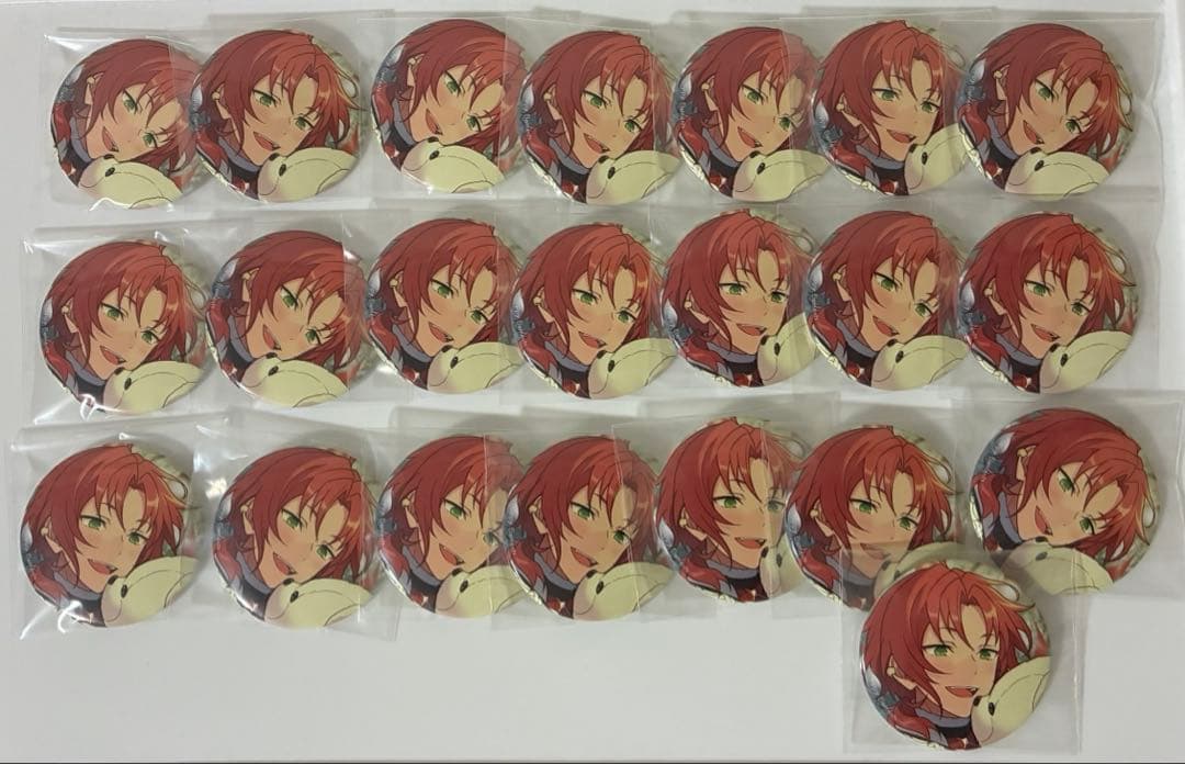 あんスタ　月永レオ　ホワイトベア　缶バッジ　22個セット　まとめ売り