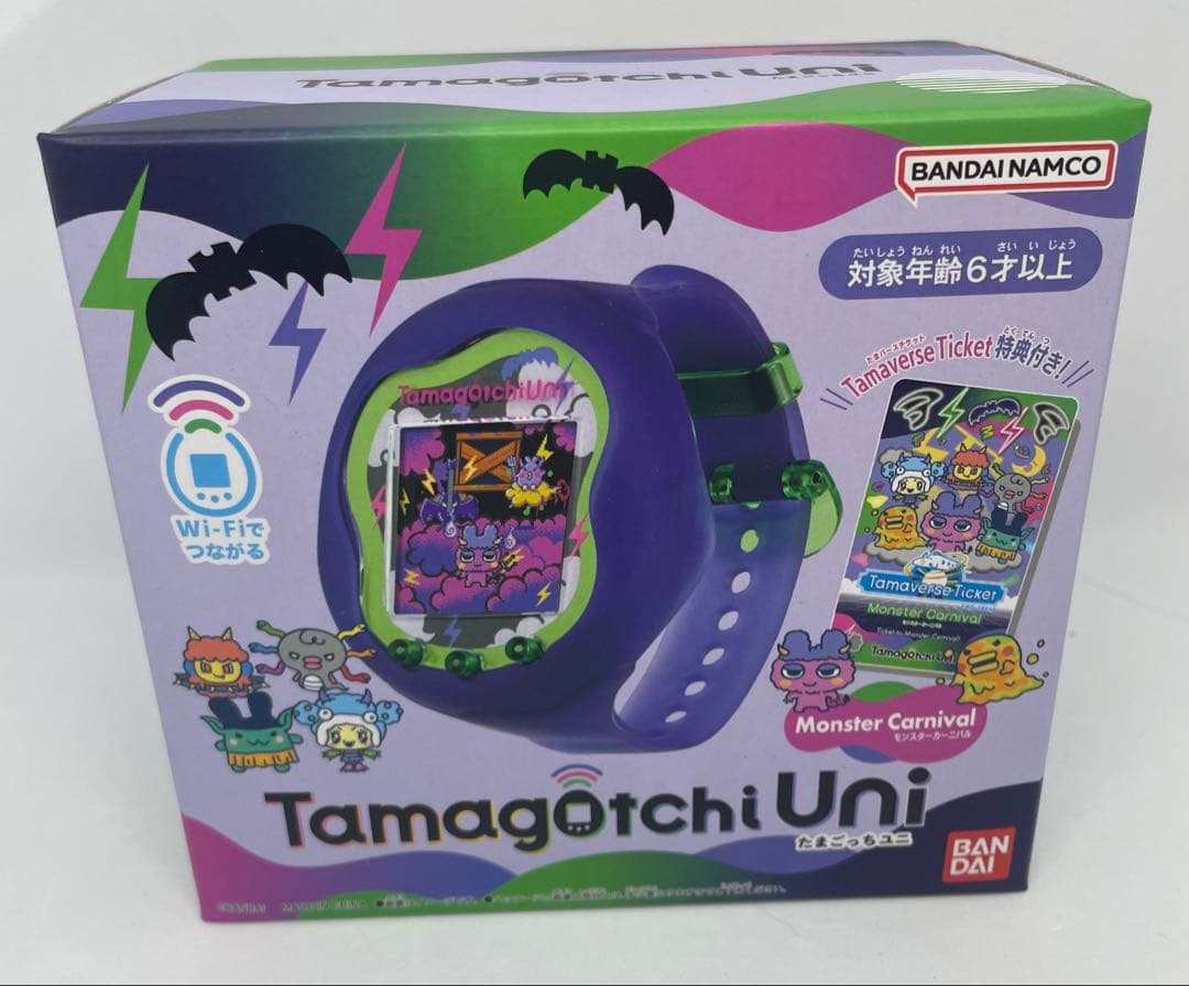 新品未開封　Tamagotchi Uni モンスターカーニバル