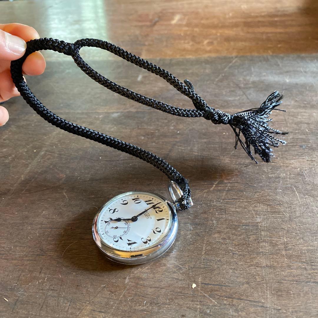 国鉄時代の車掌さんが使ってた時計　稼動品