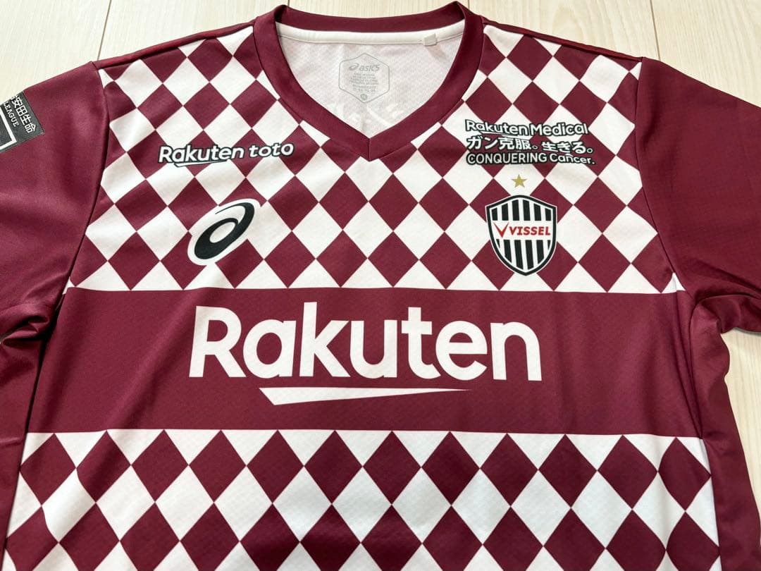 【新品】ヴィッセル神戸 #8イニエスタ選手 直筆サイン入りユニフォーム