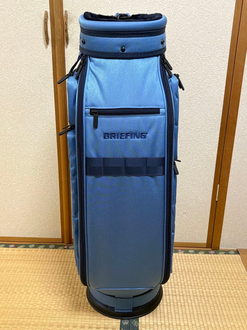 未使用)限定モデル ブリーフィング キャディバッグ CR-6#03 デニムブルー