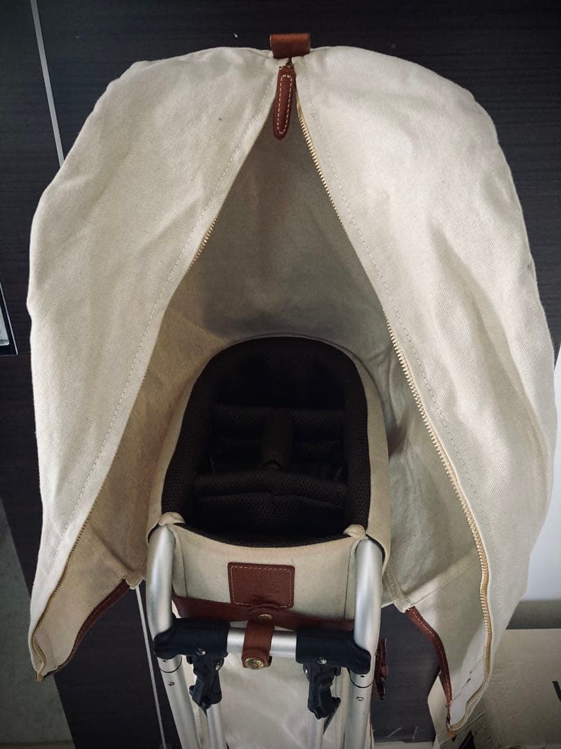 木の庄帆布×ミズノフレームウォーカ フード付き