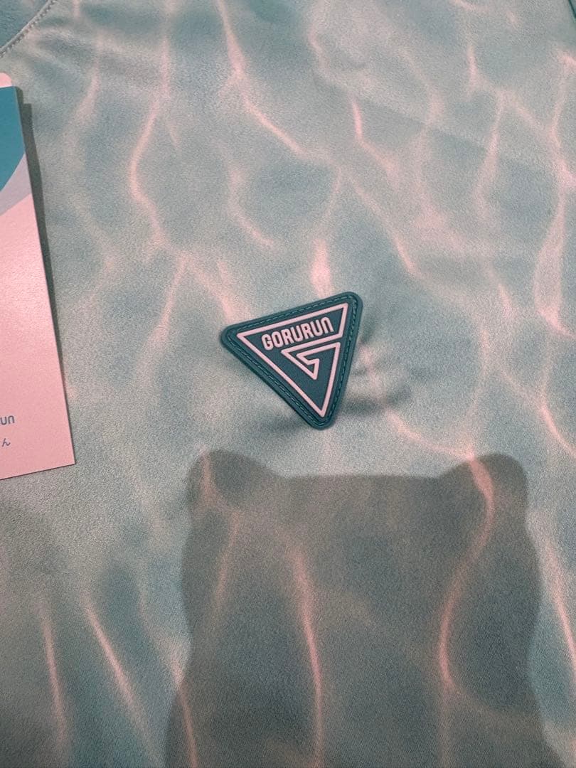 Gorurun 水面模様 Lサイズ モックネック