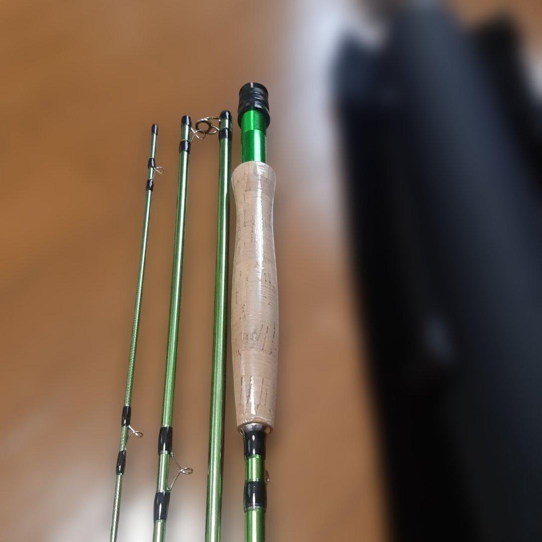 ★新品NEW！★フライロッド★ファストアクション★９フィート★４ピース★ケース付