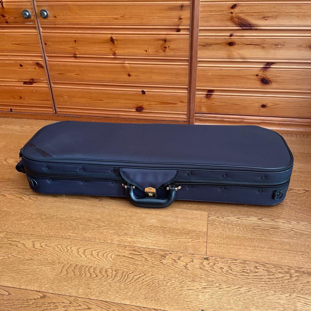 4/4ヴァイオリンケース　黒　スーパーライト