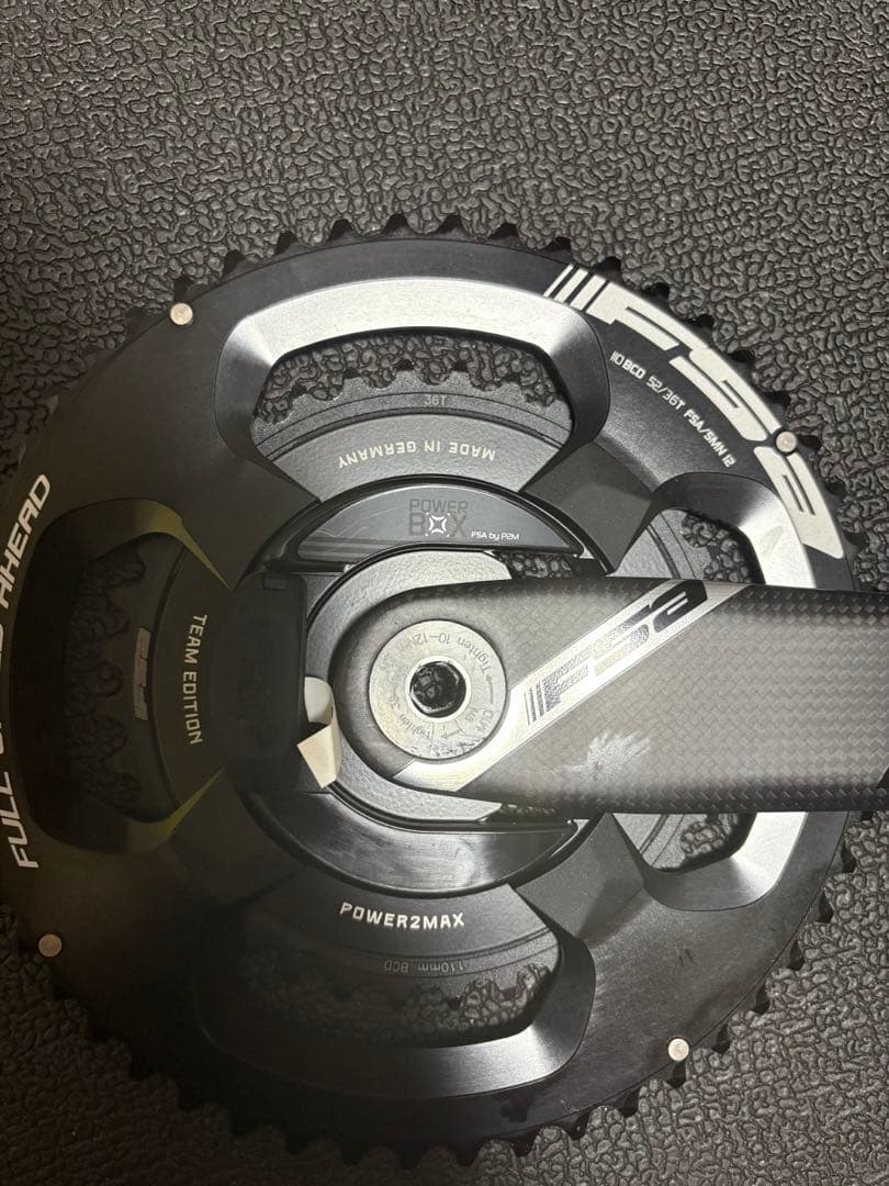 FSA パワーメーター　カーボンクランクPOWERBOX セラミックBB付き