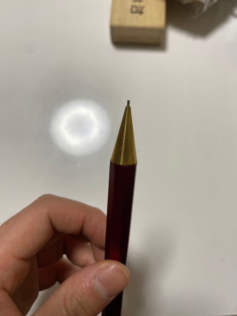 【美品レア】KAWRKO（カヴェコ）スペシャル　レッド　シャープペンシル0.5