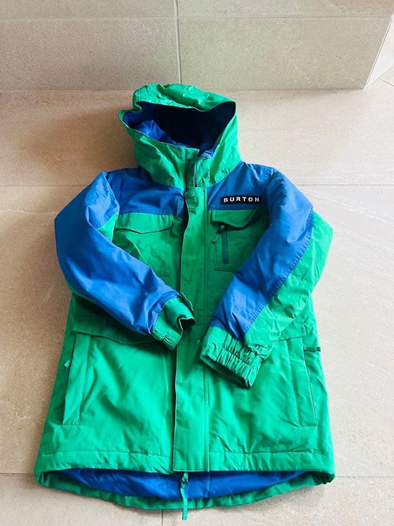BURTON スキーウェア 子ども用 緑/青