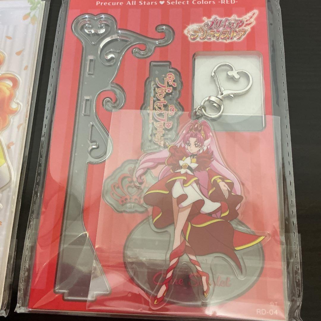 プリキュア　Select Colors アクリルスタンド　キュアスカーレット他