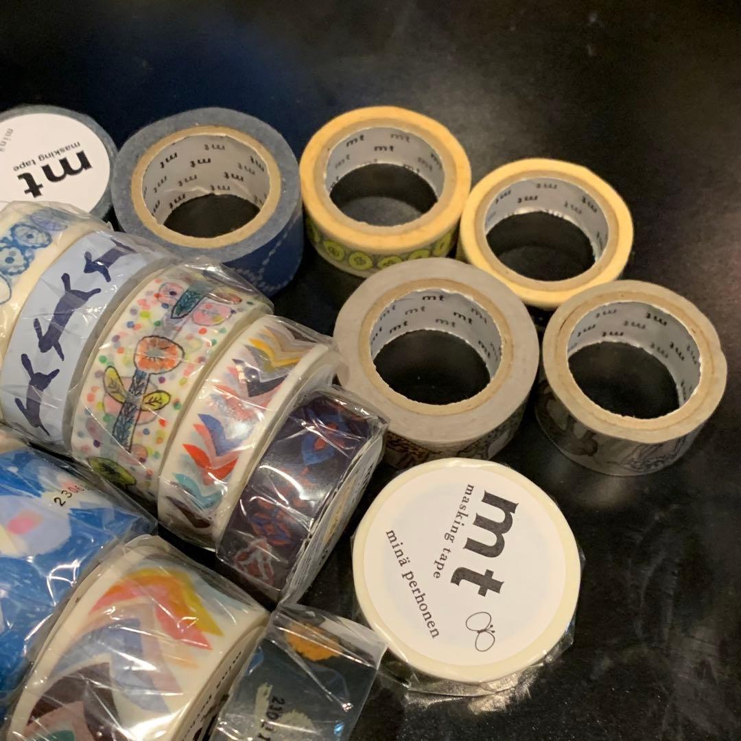 ミナ ペルホネン　マスキングテープ　セット　廃盤　未使用　使用品　セット