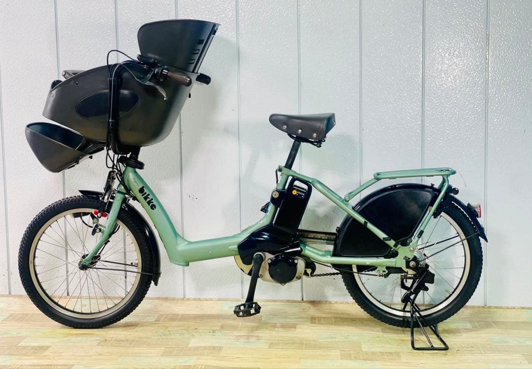 3235ブリヂストン12アンペア　3人乗り対応子供乗せ　電動アシスト自転車