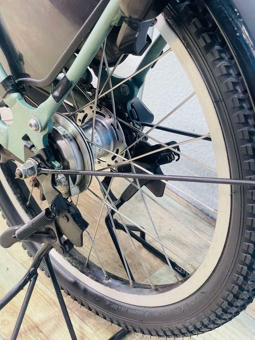 3235ブリヂストン12アンペア　3人乗り対応子供乗せ　電動アシスト自転車