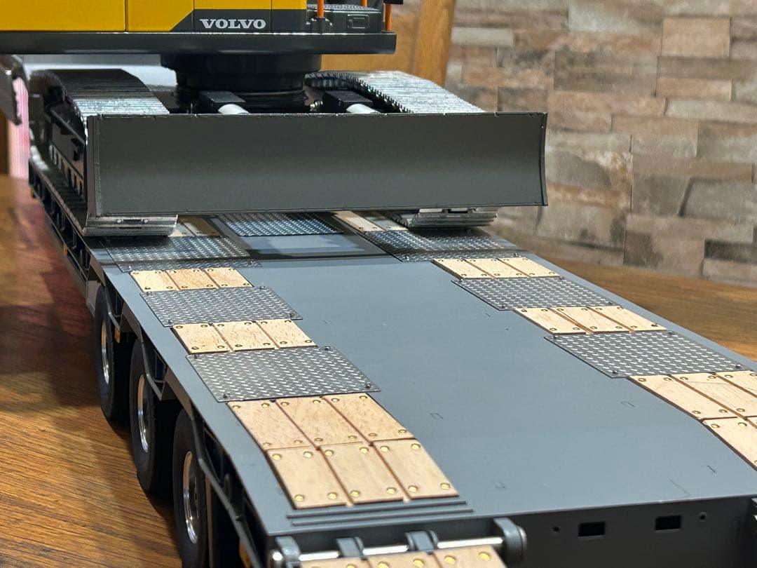 最終値下げ タミヤ1/14 低床重トレーラー フルメタル 油圧