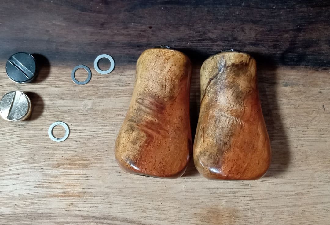 花梨ノブ　シマノ　ダイワ　ハンドルノブ　リールノブ　ベイト　フィネス