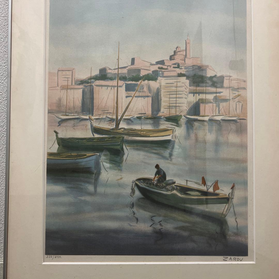 レプリカ品　約40年前にデパートの絵画売り場で購入