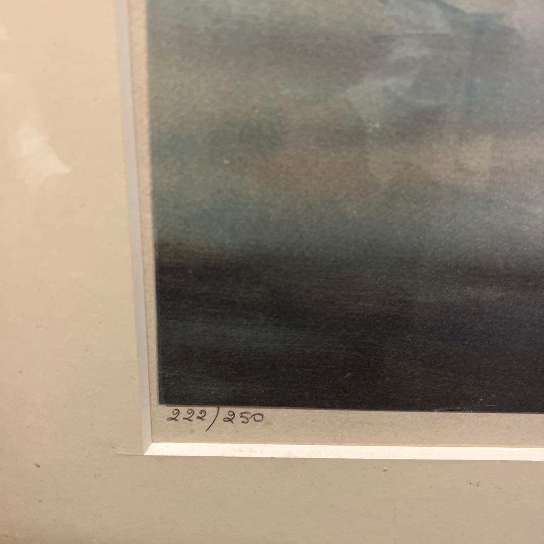 レプリカ品　約40年前にデパートの絵画売り場で購入