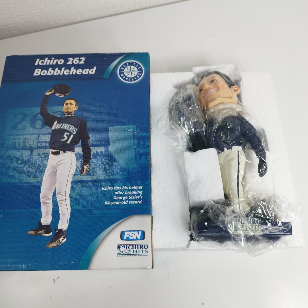 イチロー 262安打 ヒット ボブルヘッド マリナーズ フィギュア 非 IEEb