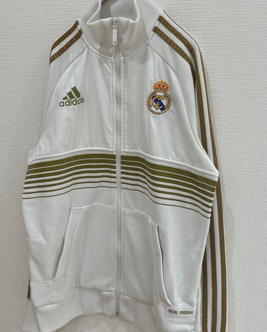 良デザイン レアルマドリード adidas／Real トラックトップ ジャージ