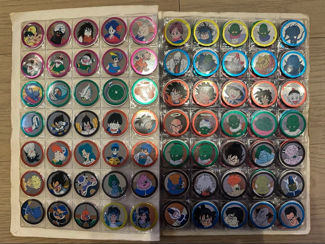 S&B ドラゴンボール ミニメンコホルダー ミニメンコ大量セット